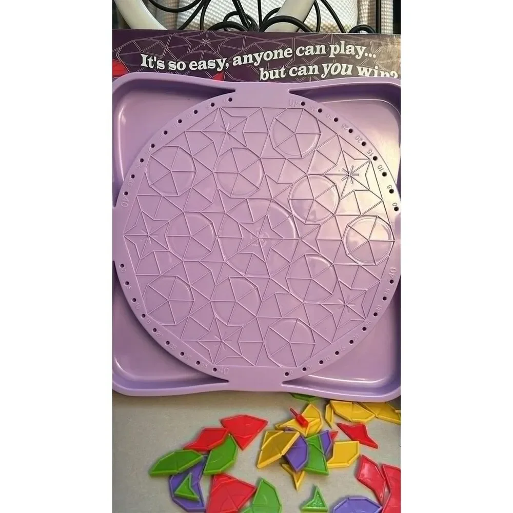 Cir Kis Captivating Game Of Circles & Stars Hasbro Parker Brothers Complete Exc